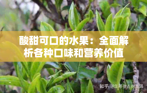 酸甜可口的水果：全面解析各种口味和营养价值