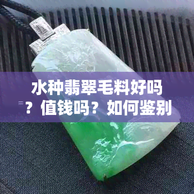 水种翡翠毛料好吗？值钱吗？如何鉴别翡翠毛料的种水？