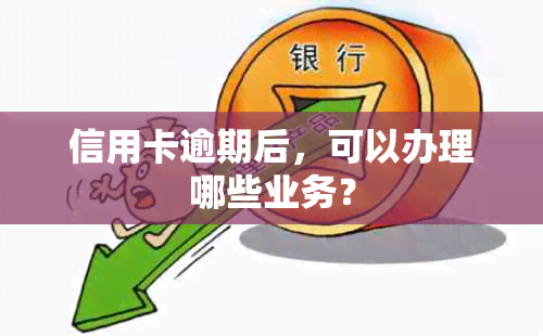 信用卡逾期后，可以办理哪些业务？