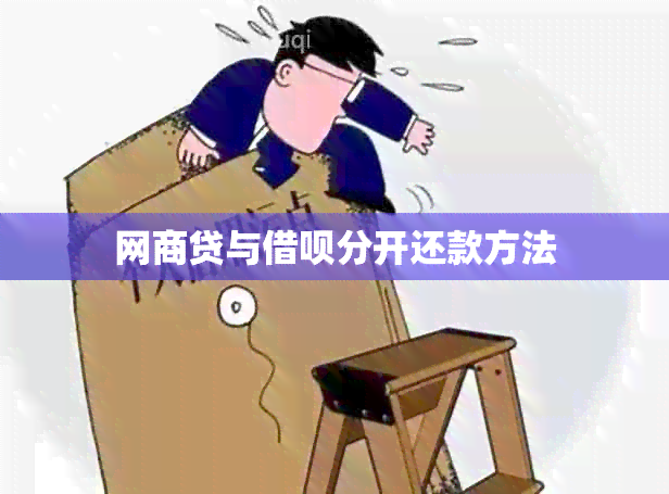 网商贷与借呗分开还款方法