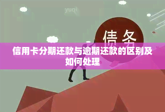 信用卡分期还款与逾期还款的区别及如何处理