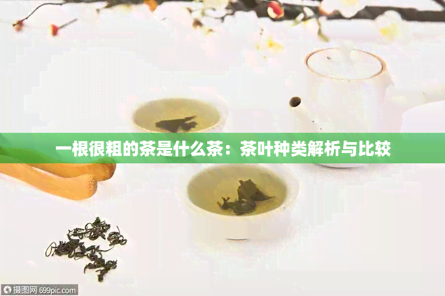 一根很粗的茶是什么茶：茶叶种类解析与比较