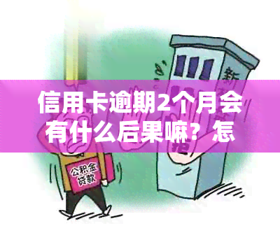 信用卡逾期2个月会有什么后果嘛？怎么办？