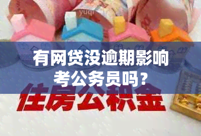 有网贷没逾期影响考公务员吗？