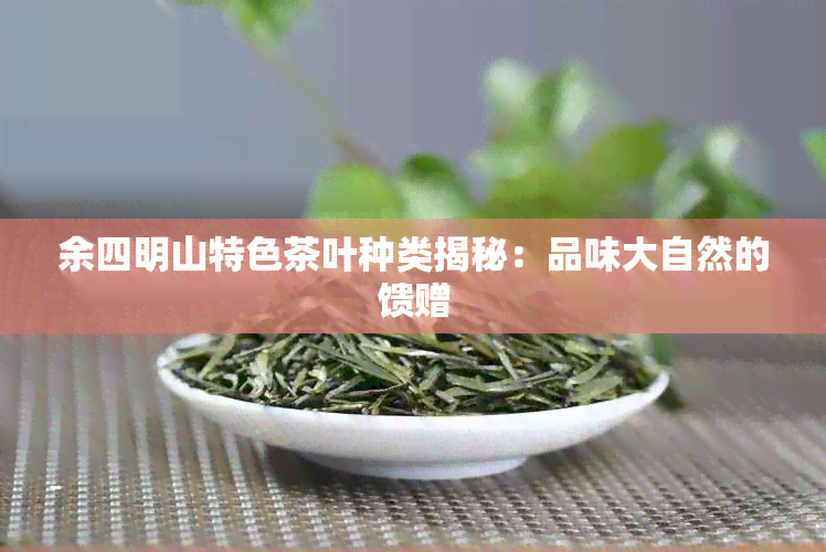 余四明山特色茶叶种类揭秘：品味大自然的馈赠