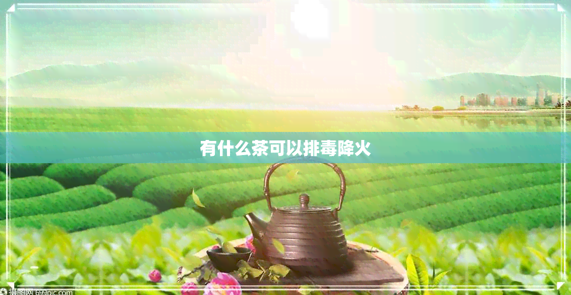 有什么茶可以排降火