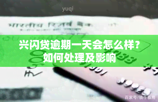 兴闪贷逾期一天会怎么样？如何处理及影响