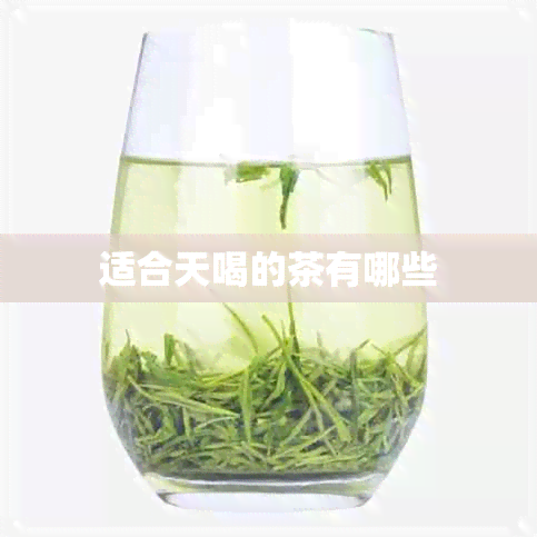 适合天喝的茶有哪些