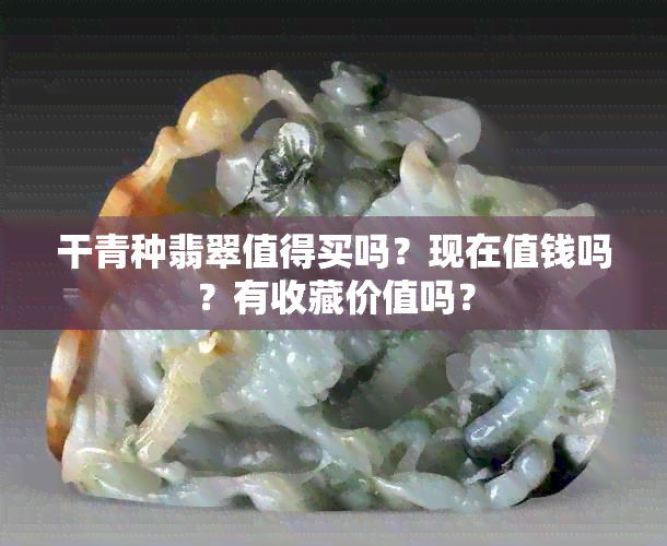 干青种翡翠值得买吗？现在值钱吗？有收藏价值吗？