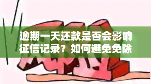 逾期一天还款是否会影响记录？如何避免免除惩罚并恢复正常信用？