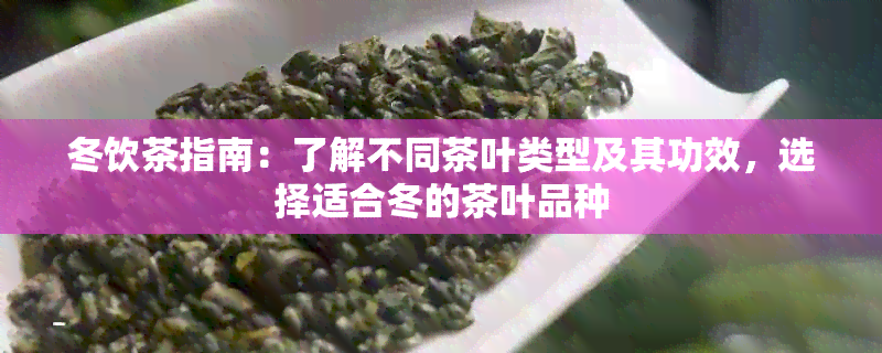 冬饮茶指南：了解不同茶叶类型及其功效，选择适合冬的茶叶品种