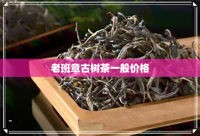 老班章古树茶一般价格