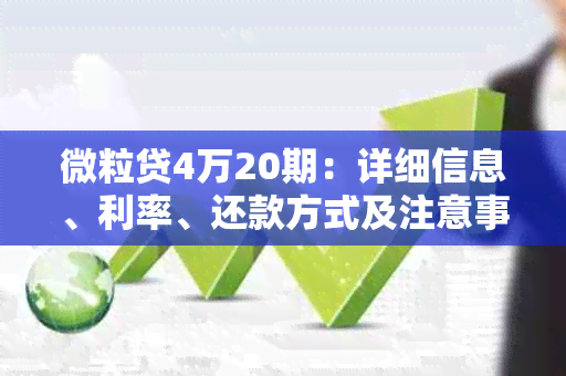 微粒贷4万20期：详细信息、利率、还款方式及注意事项一篇搞定