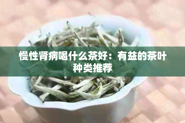 慢性肾病喝什么茶好：有益的茶叶种类推荐