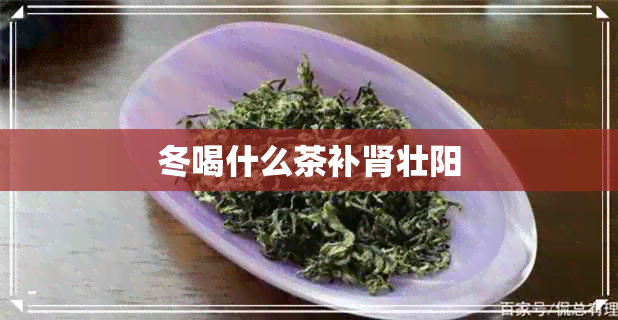 冬喝什么茶补肾壮阳