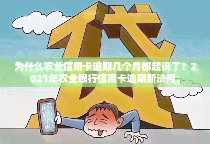 为什么农业信用卡逾期几个月都起诉了？2021年农业银行信用卡逾期新法规。