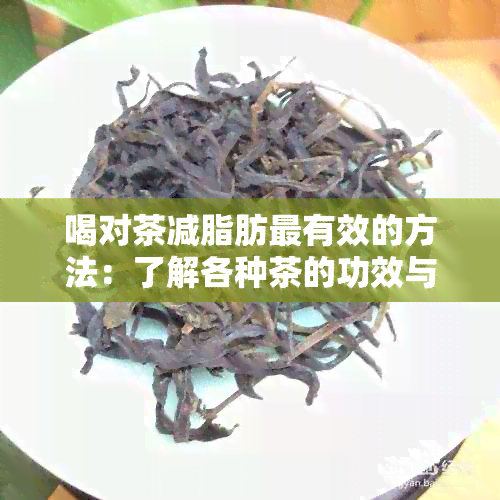 喝对茶减脂肪最有效的方法：了解各种茶的功效与搭配建议