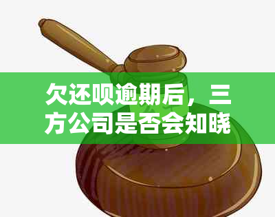 欠还款逾期后，三方公司是否会知晓并采取行动？