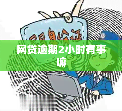 网贷逾期2小时有事嘛