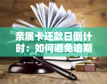 亲属卡还款日倒计时：如何避免逾期费用与影响信用评分