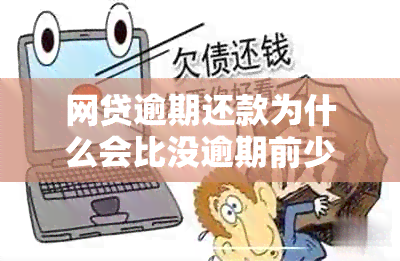 网贷逾期还款为什么会比没逾期前少一点