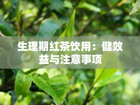 生理期红茶饮用：健效益与注意事项