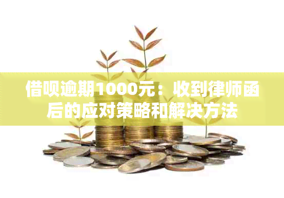 借呗逾期1000元：收到律师函后的应对策略和解决方法