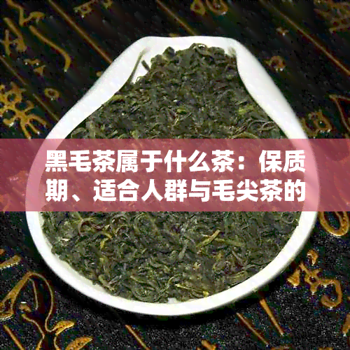 黑毛茶属于什么茶：保质期、适合人群与毛尖茶的区别