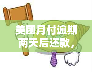 美团月付逾期两天后还款，却无法使用？解决方法了解一下