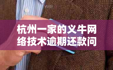 杭州一家的义牛网络技术逾期还款问题怎么解决？