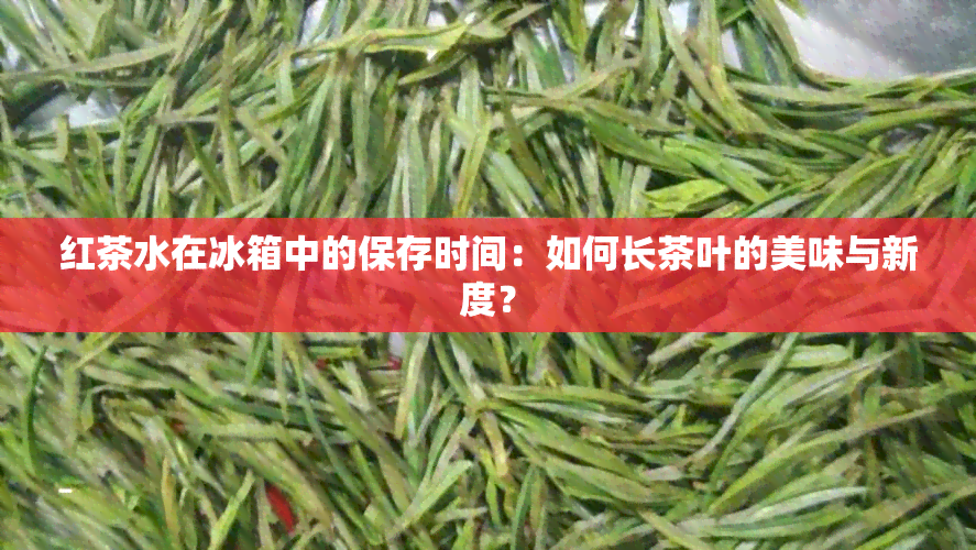 红茶水在冰箱中的保存时间：如何长茶叶的美味与新度？