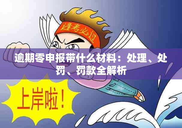 逾期零申报带什么材料：处理、处罚、罚款全解析