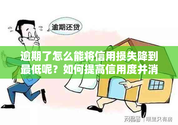 逾期了怎么能将信用损失降到更低呢？如何提高信用度并消除逾期记录？