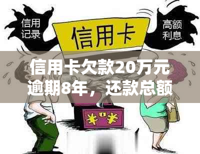 信用卡欠款20万元逾期8年，还款总额6万元是否合理？如何进行计算和分析？