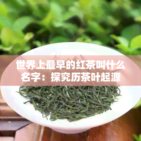 世界上最早的红茶叫什么名字：探究历茶叶起源