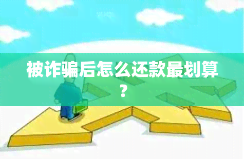 被诈骗后怎么还款最划算？