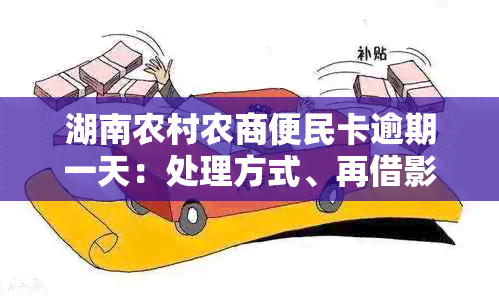 湖南农村农商便民卡逾期一天：处理方式、再借影响及还款攻略