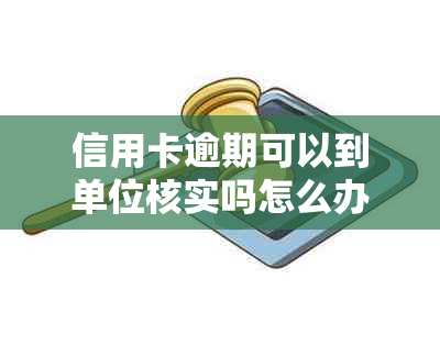 信用卡逾期可以到单位核实吗怎么办？