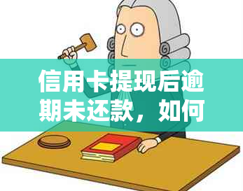 信用卡提现后逾期未还款，如何解决入账问题？