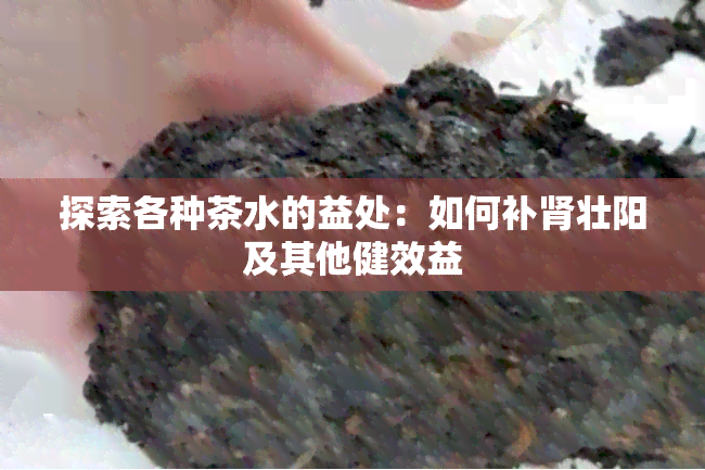 探索各种茶水的益处：如何补肾壮阳及其他健效益