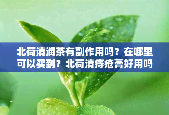 北荷清润茶有副作用吗？在哪里可以买到？北荷清痔疮膏好用吗？