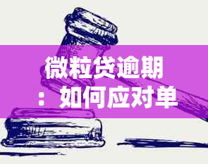 微粒贷逾期：如何应对单位调查及核实借款人情况？