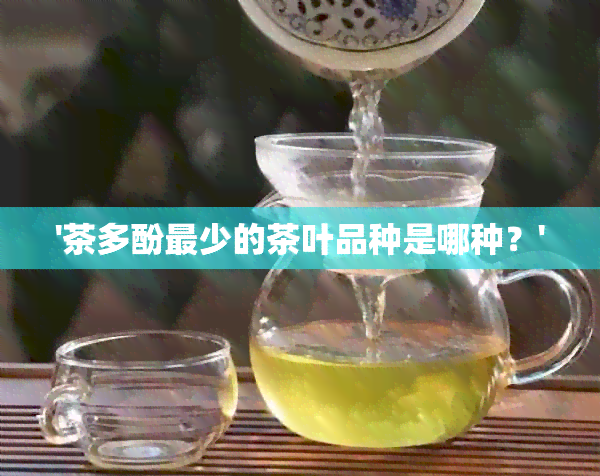 '茶多酚最少的茶叶品种是哪种？'