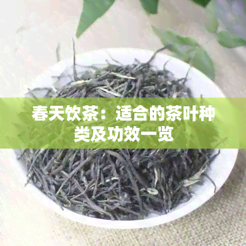 春天饮茶：适合的茶叶种类及功效一览