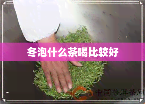 冬泡什么茶喝比较好