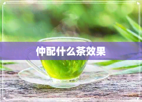 仲配什么茶效果