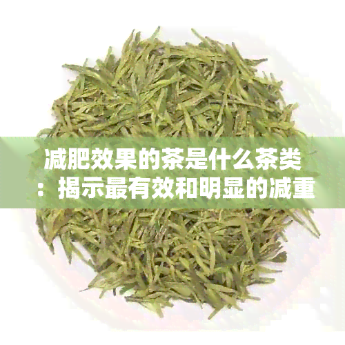 减肥效果的茶是什么茶类：揭示最有效和明显的减重茶叶种类