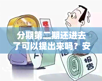 分期第二期还进去了可以提出来吗？安全可靠吗？