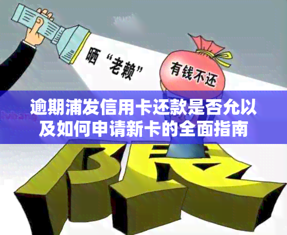 逾期浦发信用卡还款是否允以及如何申请新卡的全面指南