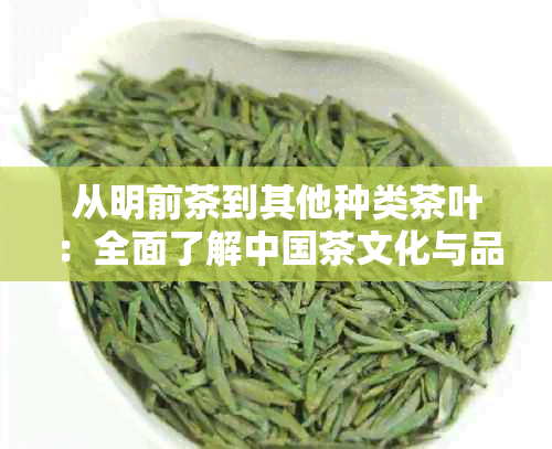 从明前茶到其他种类茶叶：全面了解中国茶文化与品鉴方法